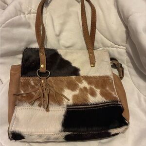 Stylish Western cowhide Women's purse
